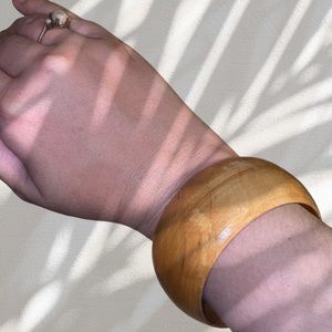 Wood bracelet